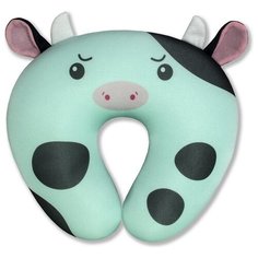 Антистрессовая подушка для шеи Штучки, к которым тянутся ручки "Теленок", зеленая