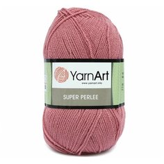 Пряжа YarnArt Super Perlee 100гр. 400м. (100%акрил)ТУ (3017 сухая роза), 5 мотков