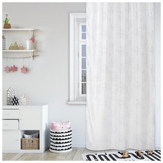 Комплект штор Волшебная ночь Hello Kitty, 150*270 см, 2 штуки, белый, вуаль