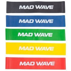 Набор лент-эспандеров Short Resistance Bands, 5 шт MAD Wave