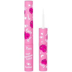 7DAYS Подводка для глаз Cute, оттенок 207 White Cloud