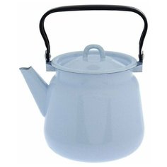 Чайник 3,5 л б/деколи(серо-голубой) эм.крышка(петля) 2594313 Сибирские товары