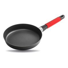 Сковорода Ø28cm, с красной силиконовой ручкой, h=5 cm Squality