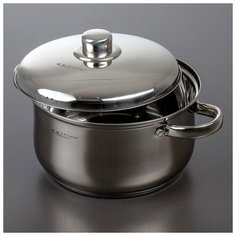 Кастрюля Катунь "Гретта", 4,5 л, d 22 см, капсульное дно Katun