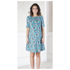 Платье MammySize, размер 46голубой/синий
