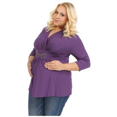 Лонгслив I Love Mum, размер 54 / 4XL, Баклажан