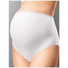 Трусы для беременных высокие Bliss 309 (хлопок), (Высокие; Белый; Размер 3 (95-100))