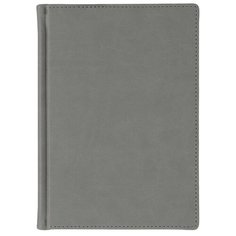 Ежедневник Альт Velvet недатированный, искусственная кожа, А5, 136 листов, светло-серый