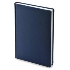Ежедневник недатированный 145х205мм Bruno Visconti "Velvet" (136 листов) синий, кожзам (3-115/18) Альт