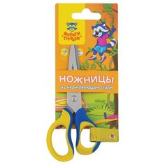 Ножницы детские Мульти-Пульти "Приключения Енота" 12,5см, ассорти, европодвес