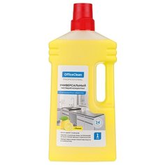 Антимикробный универсальный чистящий концентрат OfficeClean "Professional" Лимон, 1л