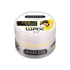MORFOSE Color Hair Wax Воск для волос Цветной (Золотой), 100 мл