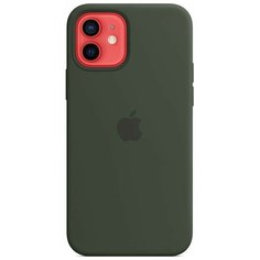 Чехол для Apple iPhone 12\12 Pro Silicone Case with MagSafe Cypress Green