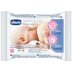 Chicco Очищающие салфетки для груди 16 шт.