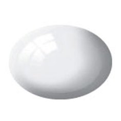 Краски для моделизма, акриловая, белая глянцевая Revell