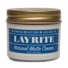 Layrite Паста Natural Matte Cream, средняя фиксация, 120 г