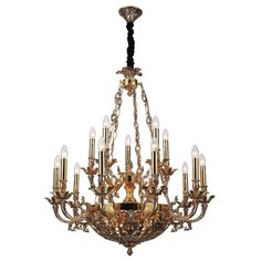Подвесная люстра Lucia Tucci Firenze 1781.15.3 Antique Gold