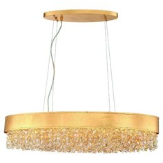 Подвесной светильник Lucia Tucci Fabian 1555.8 Gold Leaf