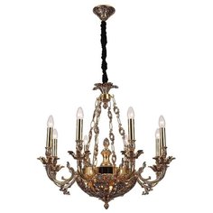 Подвесная люстра Lucia Tucci Firenze 1781.8.2 Antique Gold