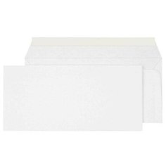 Конверт почтовый E65 Packpost Ecopost (110х220, 80г, стрип) белый, 1000шт.