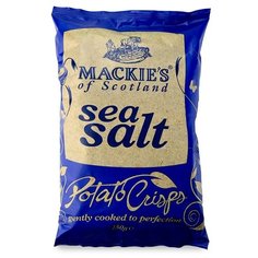 Чипсы Mackies картофельные с морской солью, 150 г