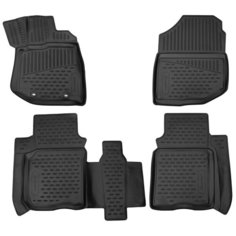 Коврики 3D в салон подходят для HONDA Fit, 2007-2013, хб., , правый руль 4 шт. (полиуретан) Element