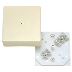 Коробка монтажная распределительная с клеммником HEGEL КРК2702 02 (75x75x30)