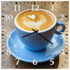 SvS Настенные часы SvS 4001708 Kitchen Чашка капучино СВС