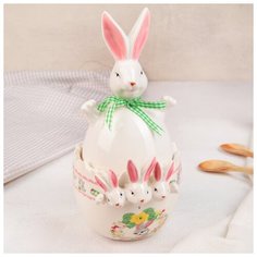 Конфетница "Пасхальный кролик" 14х11х24 см 4711344 Сима ленд