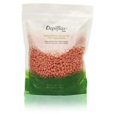 Воск для депиляции DEPILFLAX100 розовый/pink пленочный 1000 г