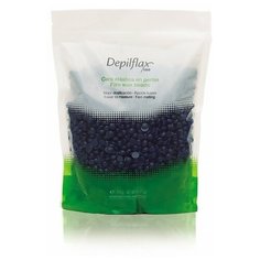 Воск для депиляции DEPILFLAX100 синий/blue пленочный 250 г
