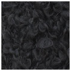 Пряжа Пехорка Буклированная 200 гр., 220 м., упак./5 шт. (30% мохер, 20% шерсть, 50% акрил высокообъемный) (02-Черный) 5 шт