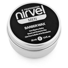 Воск MEN легкой фиксации NIRVEL PROFESSIONAL для бороды и усов barber 50 мл