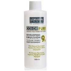 Окисляющая эмульсия COLOR PURE 9 % LORVENN HAIR PROFESSIONALS 100 мл
