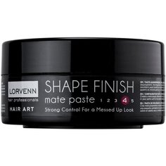 Паста HAIR ART сильной фиксации LORVENN HAIR PROFESSIONALS моделирующая Shape Finish 80 мл