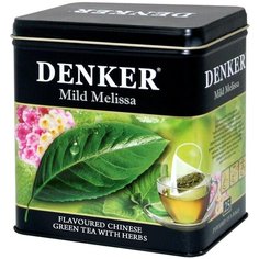 Чай зеленый Denker Mild melissa в пирамидках, 25 шт.