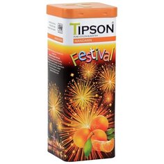 Чай черный Tipson Festival Mandarin подарочный набор, 75 г