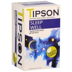 Чай Tipson "Sleep well", травяной, 20 пакетиков