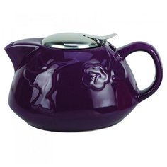 Чайник заварочный Elrington "Felicita", сливовый, глянцевый, 1 л