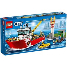Конструктор LEGO City 60109 Пожарный катер