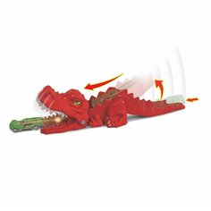 Hot Wheels City Пусковые наборы с монстрами, красный динозавр