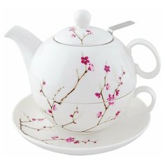 Набор чай для одного "Цветущая сакура", кружка 250 мл, чайник 450 мл Wintergreen Tea&Coffee