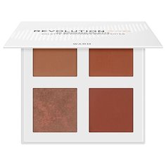 REVOLUTION Палетка бронзеров PRO 4K Bronzer Palette Warm
