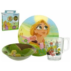 Детский набор DISNEY PRINCESS ROYAL 3 пр. ОАЭ 80253 Luminarc