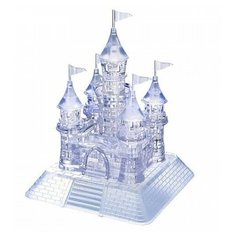 Кристаллический 3D-пазл "Замок" (свет, звук), 105 элементов Crystal Puzzle