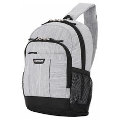 Рюкзак с одним плечевым ремнем Wenger 13, ткань Grey Heather, 24x14x34.3 см, 12 л, 2610424550