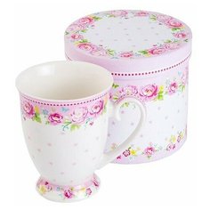 Кружка "Флоренция" в подарочной упаковке, розовая, объем 0,2 л Wintergreen Tea&Coffee