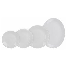 Столовый сервиз ARCOPAL WHITE FESTON 19 пр. 6 перс. ОАЭ 53810 Luminarc
