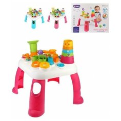 Развивающий столик-сортер Радуга, 13 предметов, свет, звук, эл.пит. ААА*2 не вх.в комплект Наша Игрушка