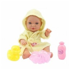 Пупс озвуч., в комплекте предметов 3шт., эл.пит.CR2032*1шт.вх.в комплект, коробка Наша Игрушка